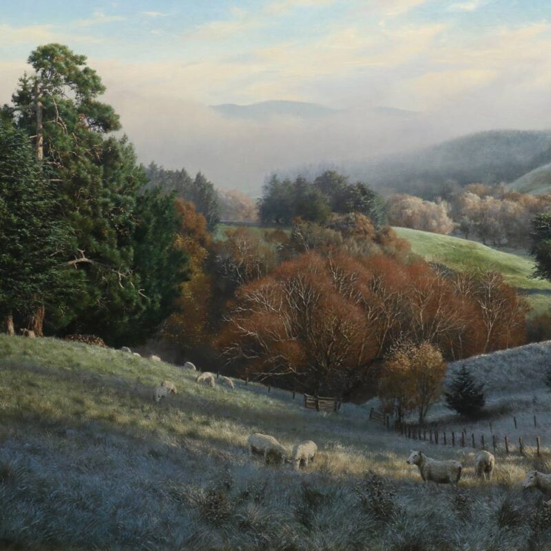 Winter Landscape – Oil Painting Tutorial